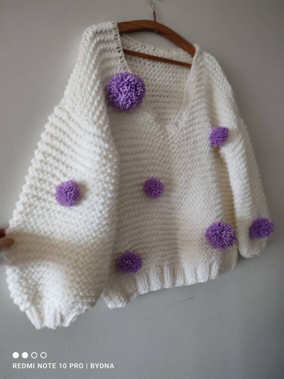 「pompom」 GUMBALL POM POM SWEATER – AKIRA