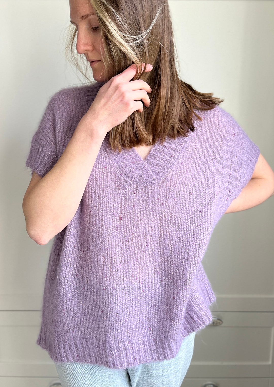 Blanket Vest - Lilac Flora