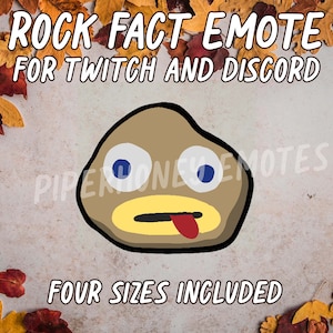 Over the Garden Wall Rock Fact Emote for Twitch and Discord