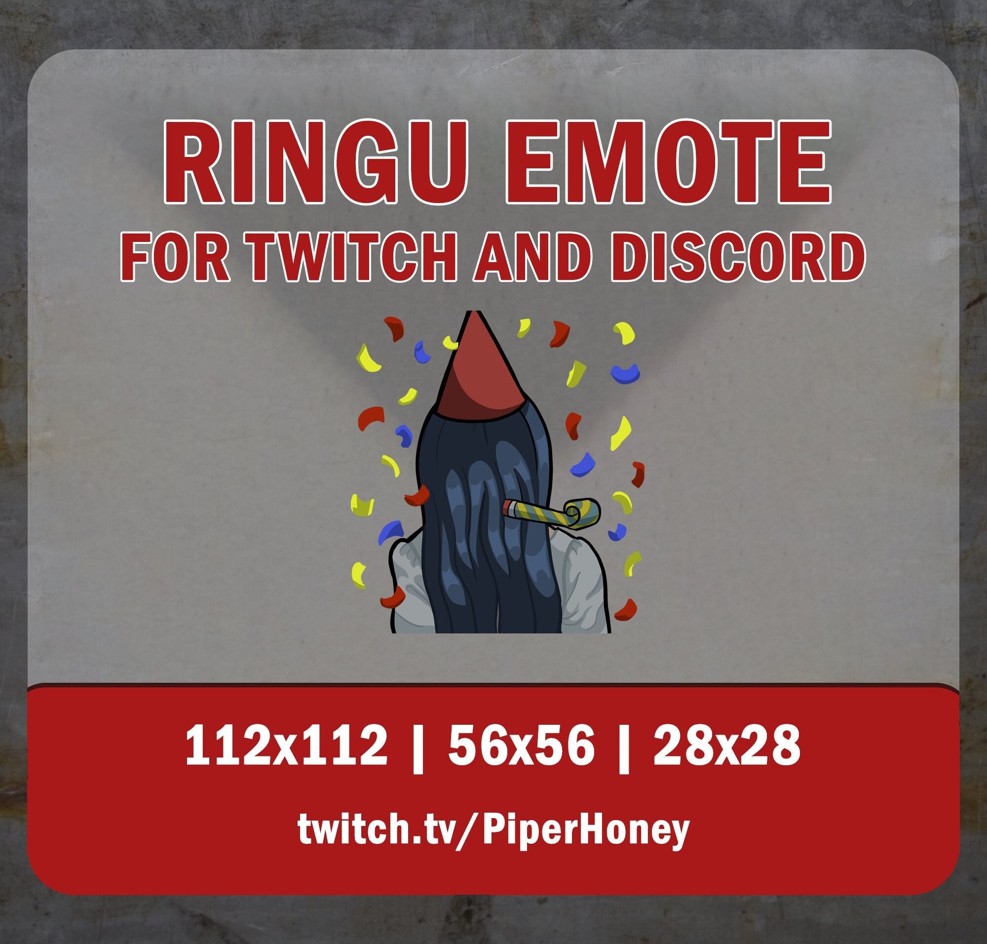 Ringu Sadako Emote for Twitch and Discord UK