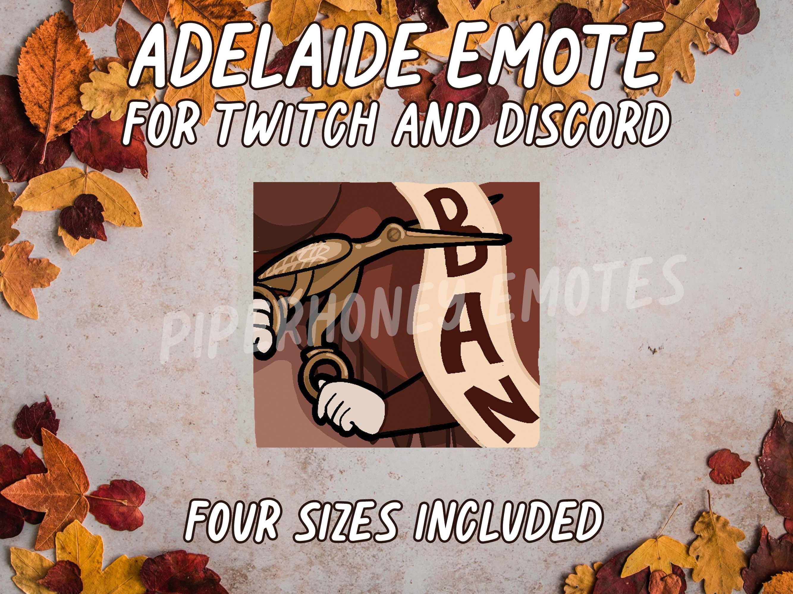 Over the Garden Wall Adelaide Scissors Ban Emote for Twitch and Discord