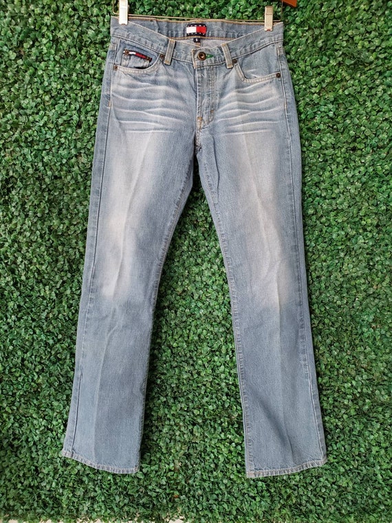 Y2k Tommy Jeans, Vintage Flare,  Light Wash Denim, Junior's Size 5