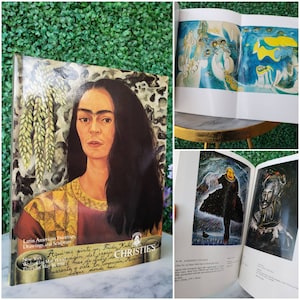 Vintage 1991 Christie&#39;s Catalog, Latin American Paintings, Drawings and Sculpture, Frida Khalo Cover