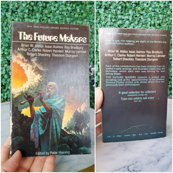 60s Sci-Fi Book, The Future Makers, Sci-Fi Anthology, 1969