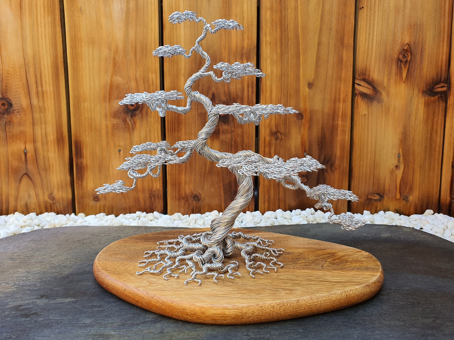 Wire Bonsai Tree Sculpture 10 Handmade Tree Sculpture Etsy