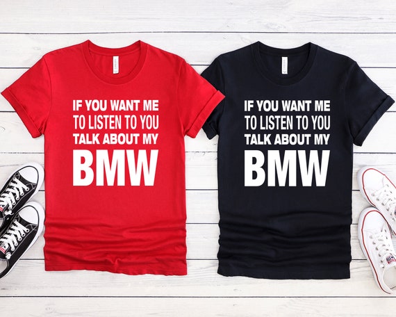 T-shirt Bmw, cadeaux de voiture pour hommes, cadeaux automobiles