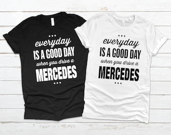 Car Gift Ideas, Mercedes Tshirt, Car Guy Gifts, Car Lover Gifts, Mercedes Gifts, Automotive Gifts, Gifts For Car Guys, Mercedes Benz Gift
