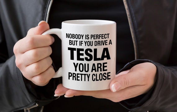 Absurd Ink Tesla Coffee Mug-Black(11 oz)