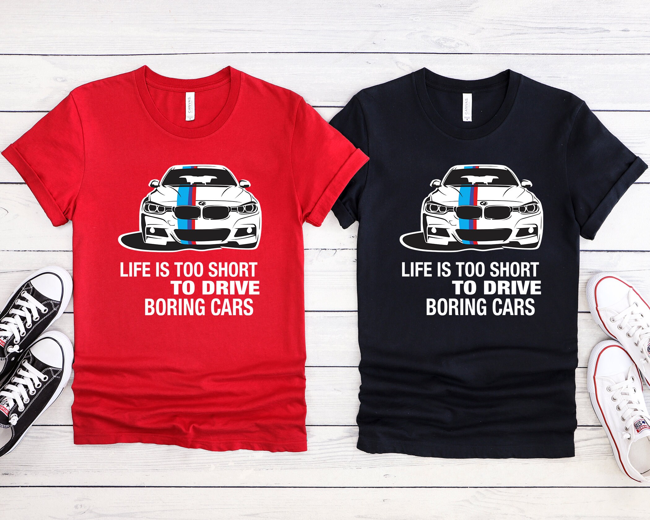 Life Is Better In A BMW T-Shirt , Made To Order In The USA – RKXtech