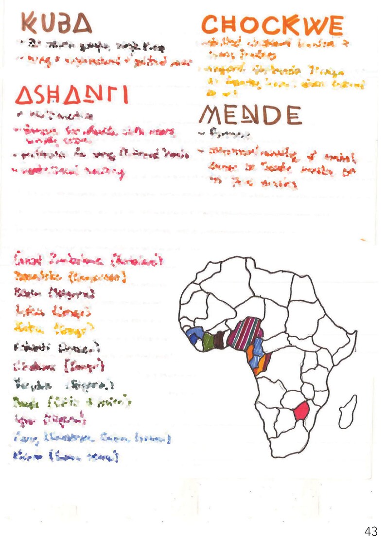 AP Art History Notes Africa Etsy UK