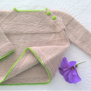 Knitting Pattern MK#36 baby sweater