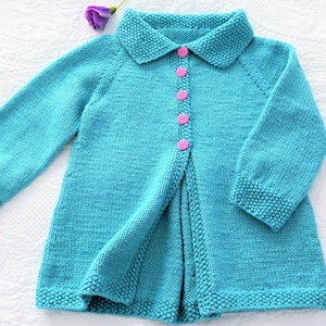 Knitting Pattern MK#50 little girl&#39;s coat