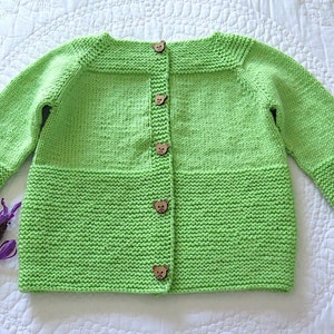 Knitting Pattern MK11 Baby Cardigan - Etsy