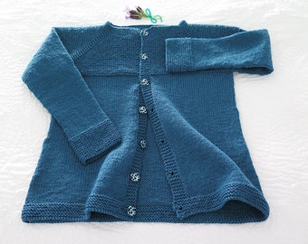 Knitting Pattern MK#21 child's cardigan