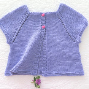 Knitting Pattern MK#33 summer girl&#39;s cardigan