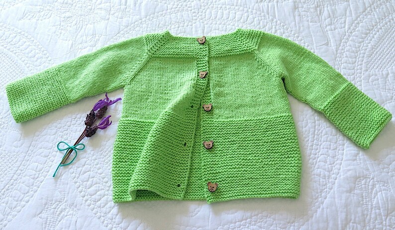 Knitting Pattern MK11 Baby Cardigan - Etsy