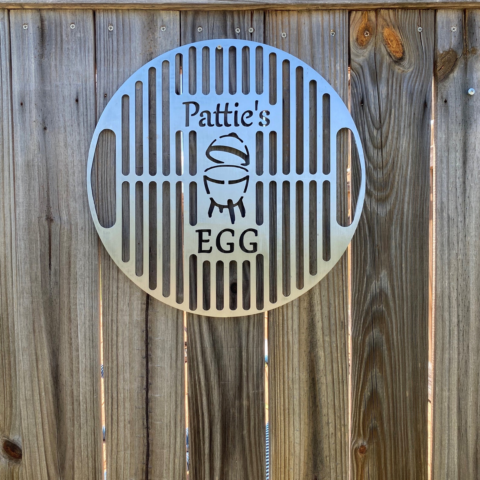 Big Green Egg Grill Grate Custom Metal Grates Etsy