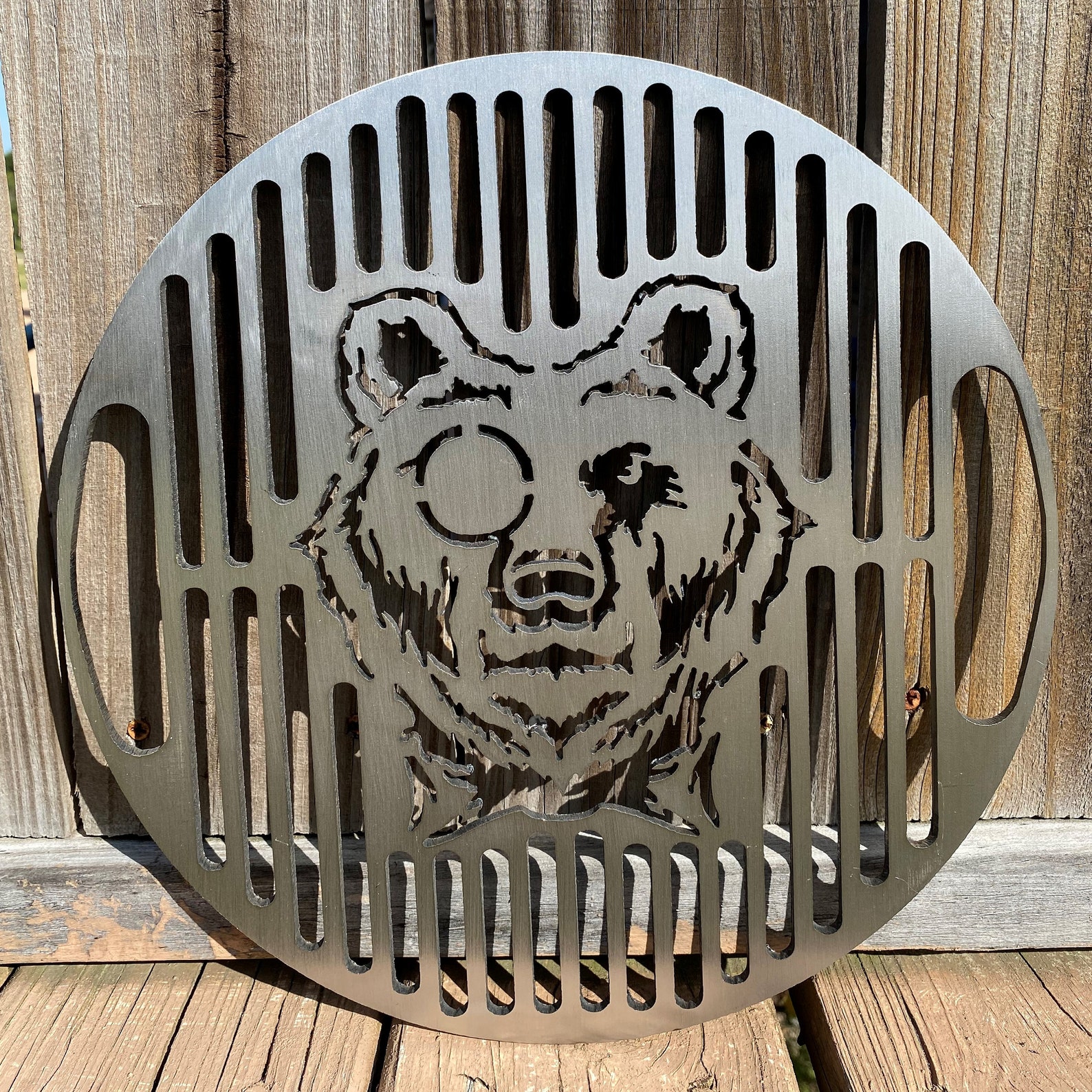 Big Green Egg Grill Grate Custom Metal Grates Etsy