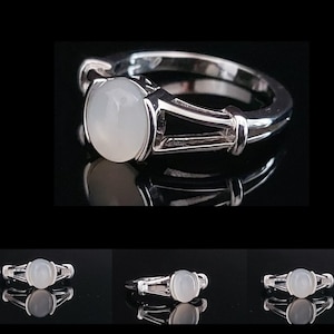 Cat's Eye Stone Bella Ring, Cat's Eye Jewelry, Bella Twilight Ring, Genuine 925 Sterling Silver Engagement Ring.