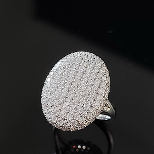 Bella Ring - Engagement Ring - Wedding Ring - Oval Ring - Solid Sterling Silver 925 Ring - Jewelry for Twilight fans - Twilight Ring
