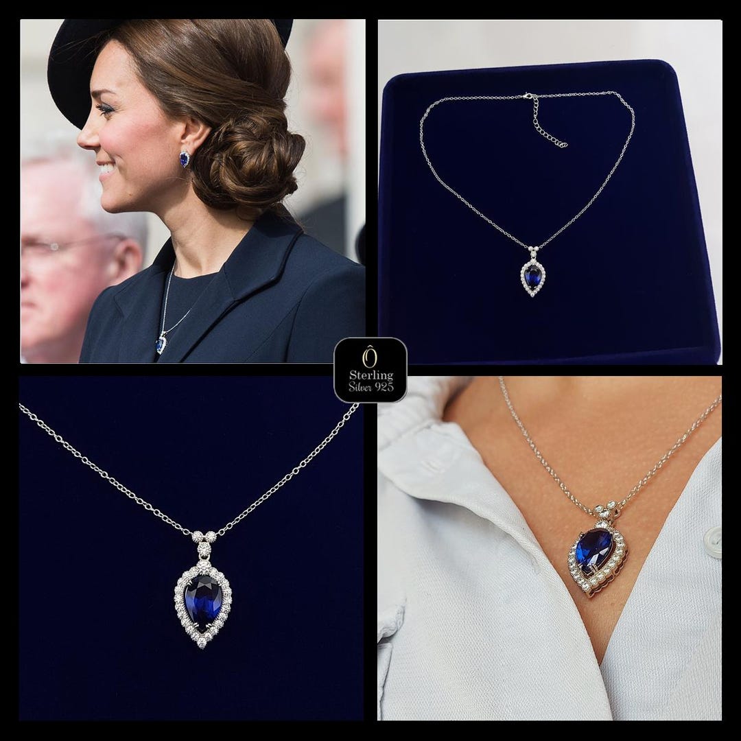 Collier Kate Middleton, Pierre de Naissance Septembre, collier