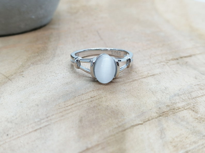 Bella Swan Twilight Opal Moonstone Ring Massive Silver Etsy