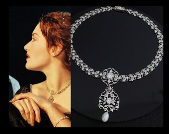 Dine with Sparkle: Rose's Dinner Necklace - Titanic Jewelry