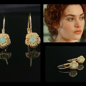 Titanic-inspired tea earring - jewelry titanic -