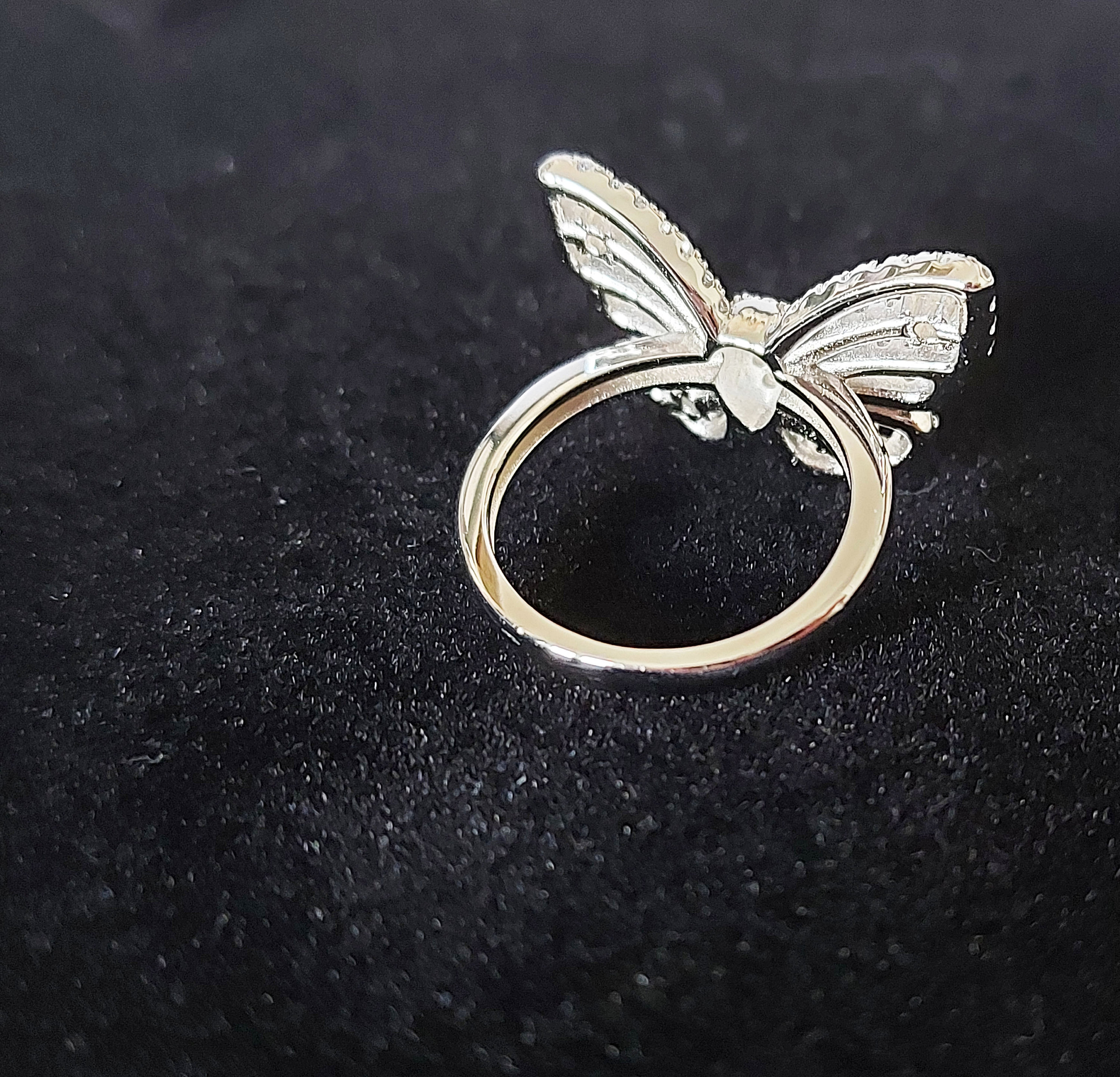 Butterfly Ring Mariah Carey Solid 925 Sterling Silver With Etsy UK