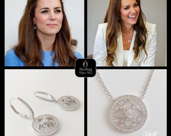 Bijoux Royaux – Parure Princesse de Galles Kate Middleton, Boucles