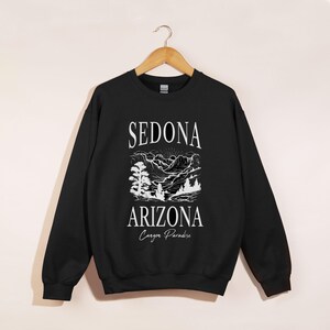 Sedona Arizona Vacation Sweatshirt Arizona Canyon Tee National Park Sweatshirt Wanderlust Travel Shirt Nature Lover Gift Outdoor Nomad Gift image 5