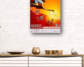 Original advertising poster jazz in Marciac, Gers, France 2014 60cm x 40cm - music festival