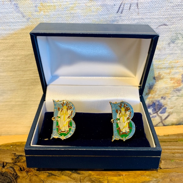 St Isidore of Seville cuff links