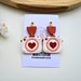 see more listings in the Valentine's earrings section