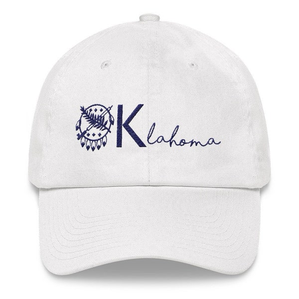 Oklahoma Hat l Okie Dad Hat l OK Baseball Cap l Ball Cap for Women l Gift for Mom l Gift for Grad l Cute Hat l Summer Trucker Hat