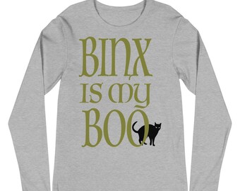 Camiseta de manga larga Binx is My Boo - Camisa de gato negro de Hocus Pocus