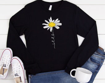 Let It Be Daisy Tee Unisex T-shirt 