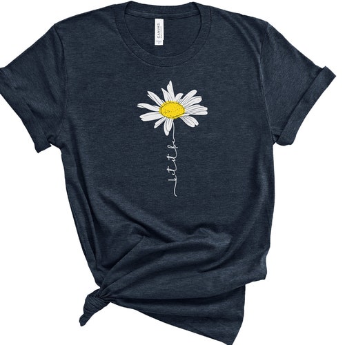 Let it be daisy shirt Clearance
