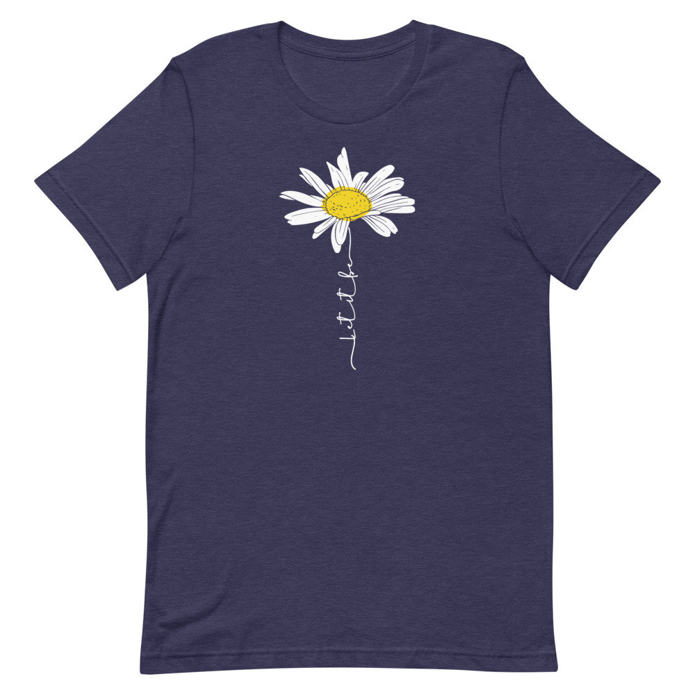 Let It Be Daisy Tee Unisex T-shirt Daisy Shirt Vintage T | Etsy