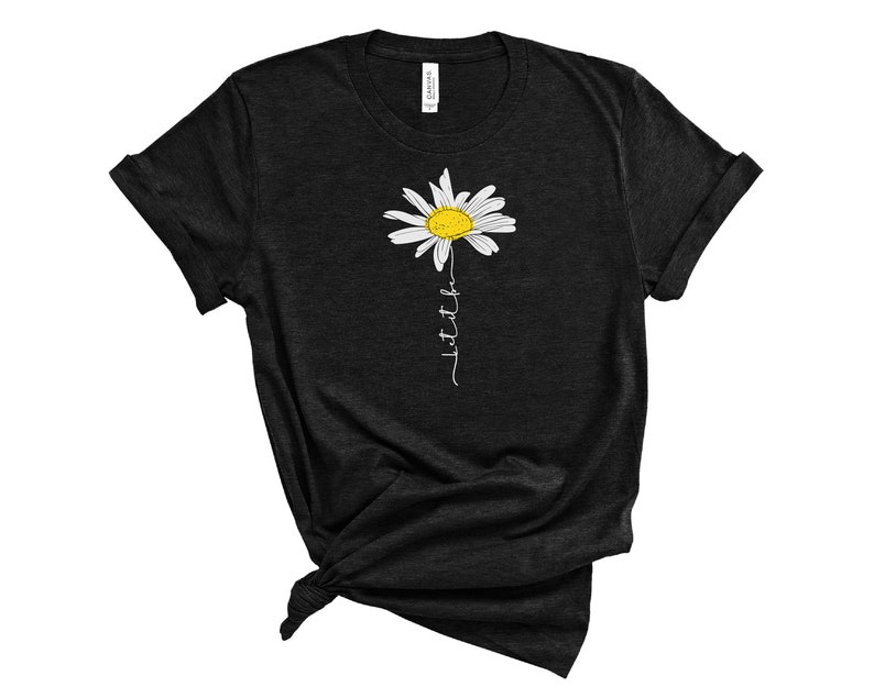 Let It Be Daisy Tee Unisex T-Shirt Hippie Shirt Flower | Etsy