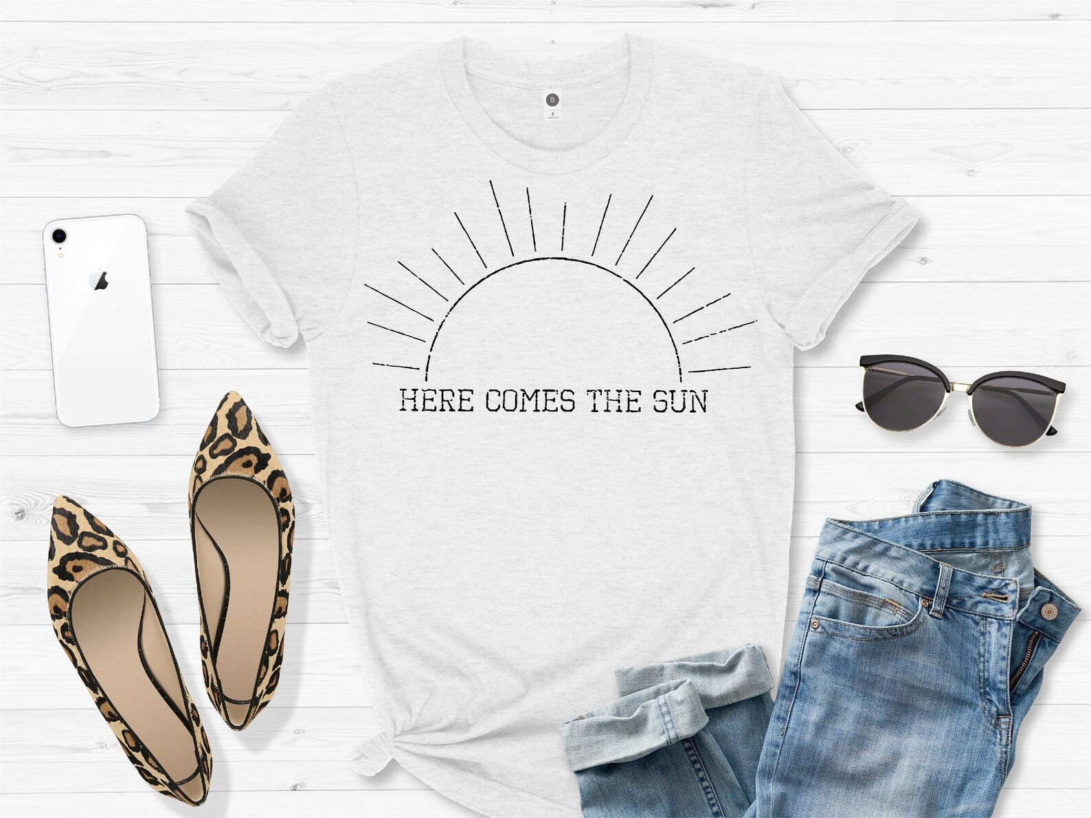 Toffee HERE COMES THE SUN Tee main image 1