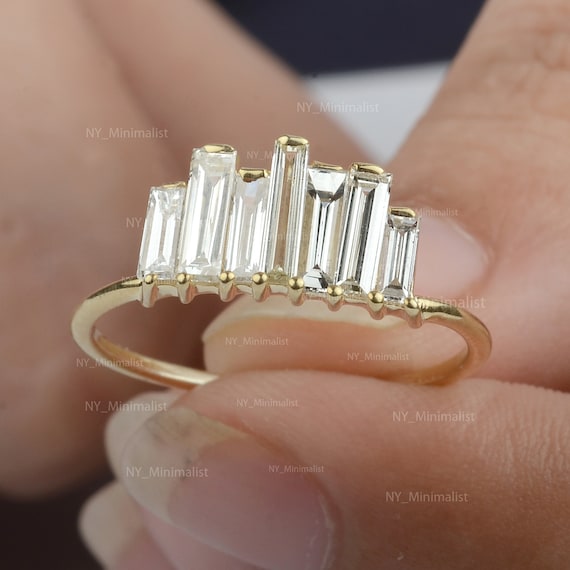 Baguette on sale diamond jewelry
