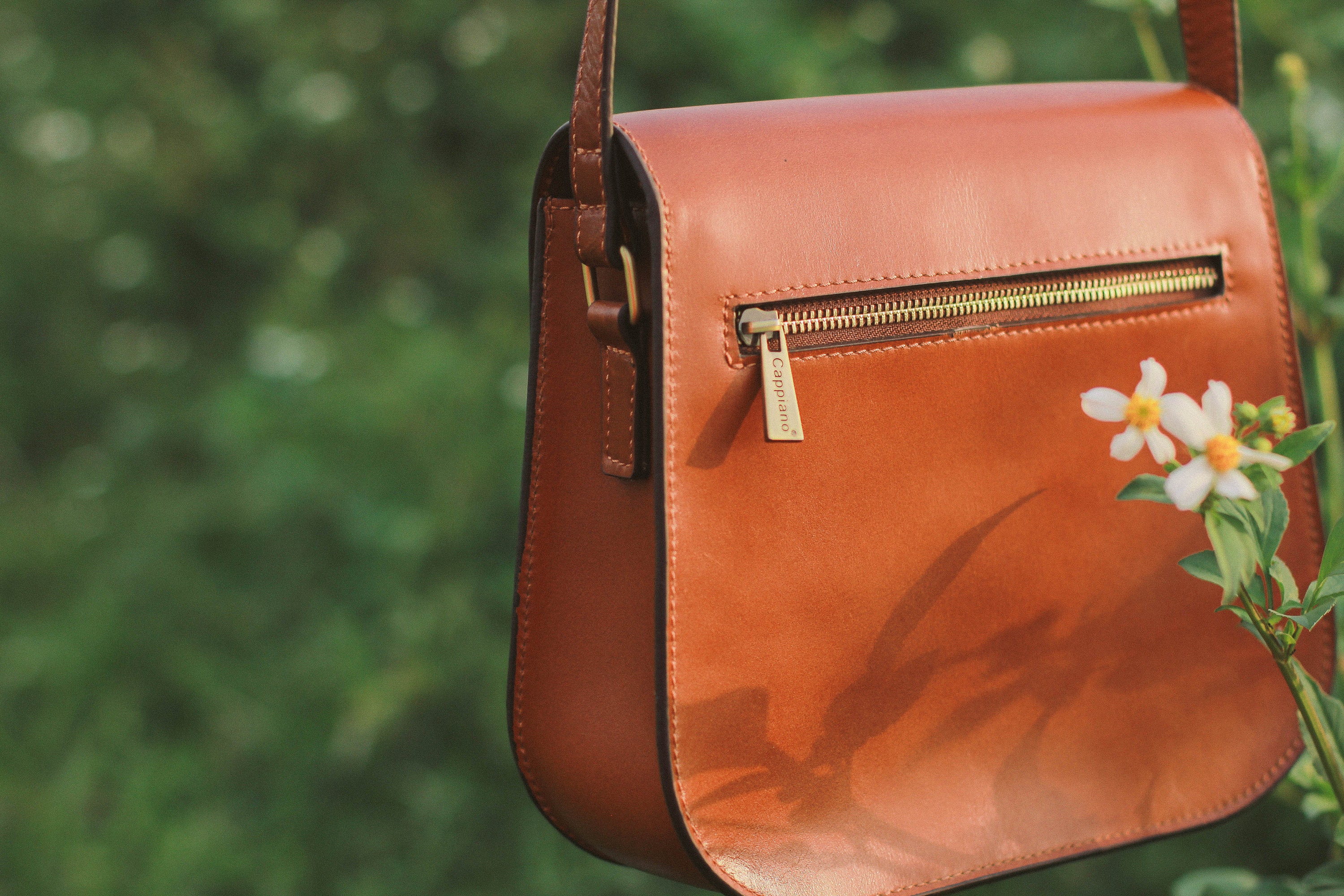 Full Grain Leather Classical Crossbody Bag Work Bag Women Etsy