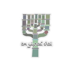 Am Yisrael Chai English Sticker - The Nation of Israel Lives!