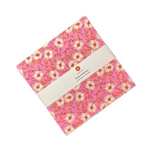 Precut Fabric Layer Cake - Petals and Stitches Collection by Stephanie Organes for Andover Fabrics - 10&quot; Fabric Squares