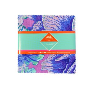 Kaffe Fassett Royal Classics Fabric Charm Pack – 5&quot; Squares, 42 Pieces