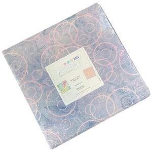 Fabric Layer Cake Bali ADRIFT Triple Dyed Batiks - Benartex - 10&quot; Squares