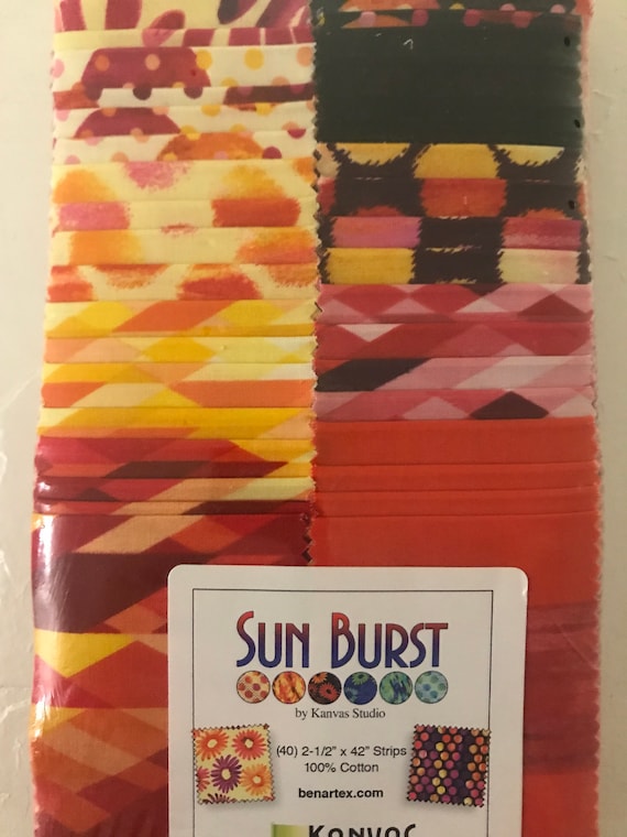 Blooming Color 2 Strip-pies (Jelly Roll) Blooming Color 2 Strip-pies (Jelly Roll)