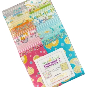 Fabric Jelly Roll - My Little Sunshine 2 by Cherry Guidry of Cherry Blossoms Quilting Studio - 2 1/2&quot; Wide Strips - Quilt Fabric