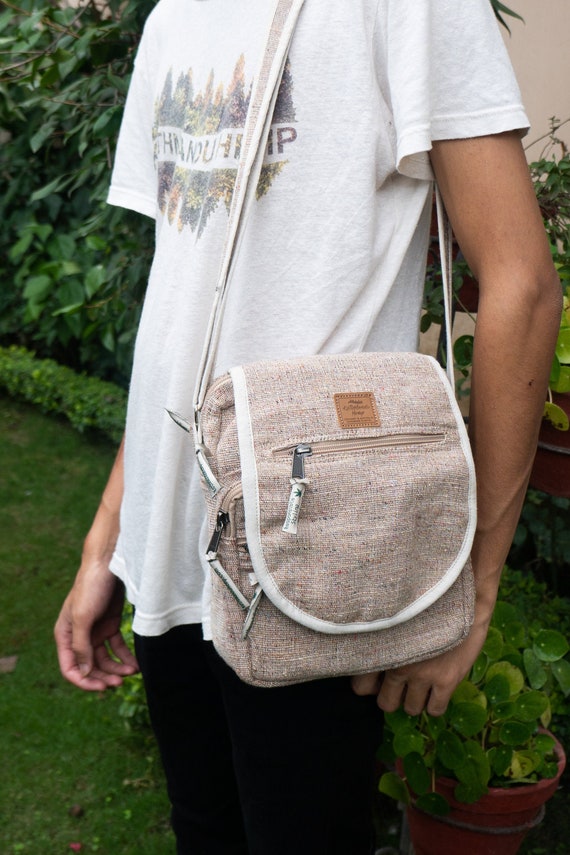 handmade side bag